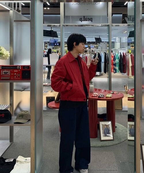 ROLLINGSTUDIOS(ローリングスタジオ)の「STRAIGHT CHINO PANTS COTTON TWILL DARK NAVY(その他パンツ・メンズ・その他・MEDIUM/LARGE/SMALL)」の3枚目の写真