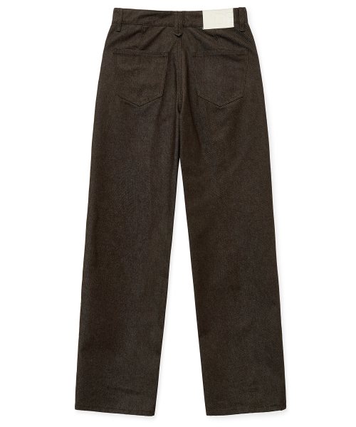 DECET(デケト)の「Dawn Semi Flared Jeans DCPT044CPBrown(デニムパンツ・レディース・その他・26/28/30/32/34)」の8枚目の写真