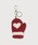 COVERNAT�i�J�o�[�i�b�g�j�́uWOMAN CLOVER HEART GLOVE KNIT KEYRING�i�L�[�z���_�[�j�v�b���b�h