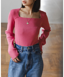 Noble | デコルテニット(ニット/セーター)