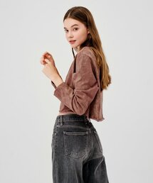 PANDORAFIT（パンドラフィット）の「Crop Tie Dye T-Shirt Pink（Tシャツ/カットソー）」