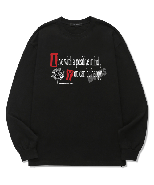 VANNWORKS(バンワークス)の「FLOWER WORKS ロングスリーブ (VLS0101) ブラック(Tシャツ/カットソー・レディース・その他・MEDIUM/X-LARGE/XX-LARGE/SMALL/LARGE)」の1枚目の写真
