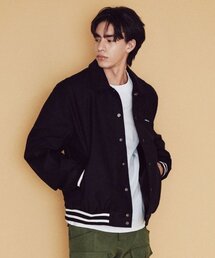 MAYOL（マイヨール）の「ベーシックバスティジャケット_ブラック（スタジャン）」