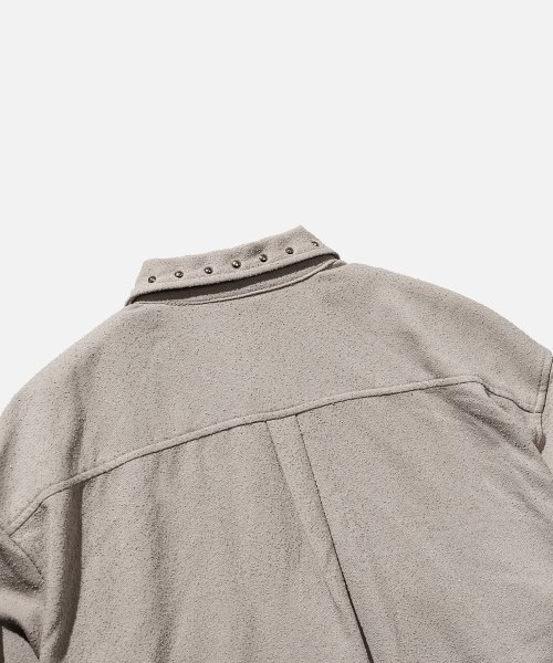 VASTIC(バスティック)の「スタッドウェスタンシャツ_グレー(シャツ/ブラウス・メンズ・その他・LARGE/MEDIUM)」の5枚目の写真