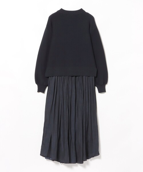 BEAMS HEART（ビームスハート）の「ハイネック プルオーバー セット スカート 26SS（セットアイテム）（ワンピース・レディース・ネイビー/グリーン/グレー/オフホワイト・FREE）」の20枚目の写真