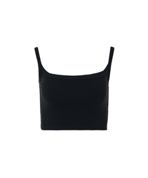CROP RIB SLEEVELESS