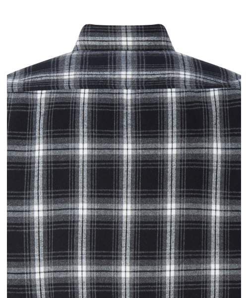 HAZZYS（ ヘジス）の「[HIS]ブラックフランネルシャツ（シャツ/ブラウス・メンズ・その他・SMALL/MEDIUM/LARGE）」の5枚目の写真