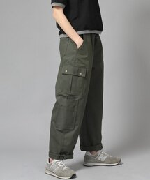 SAINTCREW（セントクルー）の「ダブルカーゴストリングジョガーパンツ DCJ-338 カーキ（スウェットパンツ）」