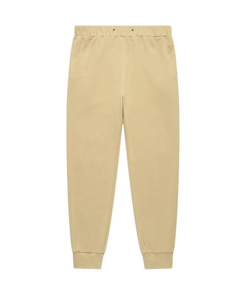 SOLEW(ソル)の「ロゴジョガースウェットパンツ_ベージュ(スウェットパンツ・メンズ・その他・SMALL/MEDIUM/LARGE/X-LARGE/X-SMALL)」の4枚目の写真