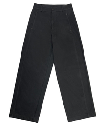 BRILLEMONTHS（ブリルモンス）の「ブリル ストレート コットンパンツ [チャコール]（その他パンツ）」