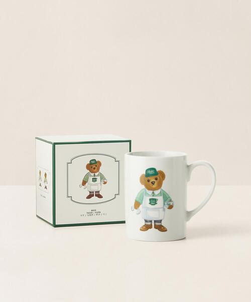 Ralph's Coffee バリスタ Polo ベア マグ（グラス/マグカップ