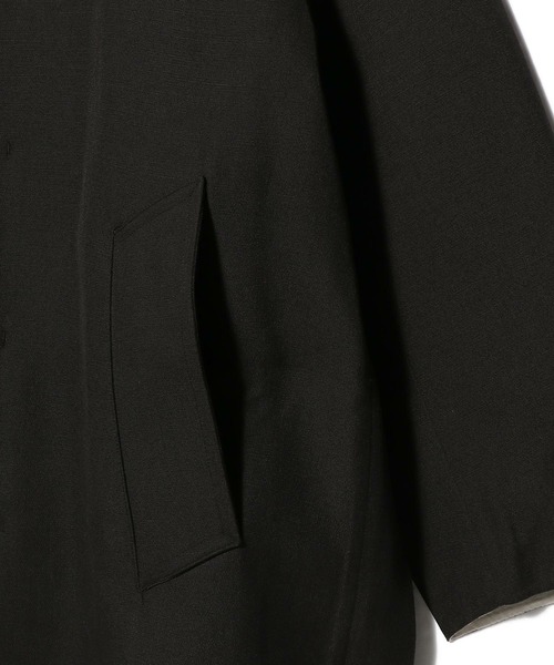 onegravity（ワングラビティ）の「onegravity / バルマカーンコート（ステンカラーコート・メンズ・ブラック・LARGE/MEDIUM）」の4枚目の写真