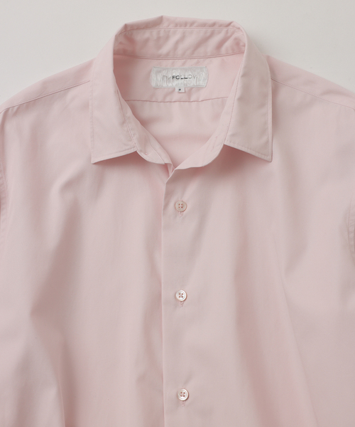 UNFOLLOW(アンフォロー)の「【FOLL / フォル】washed broad dress shirt(シャツ/ブラウス・メンズ・ピンク/ブルー・3/2)」の3枚目の写真