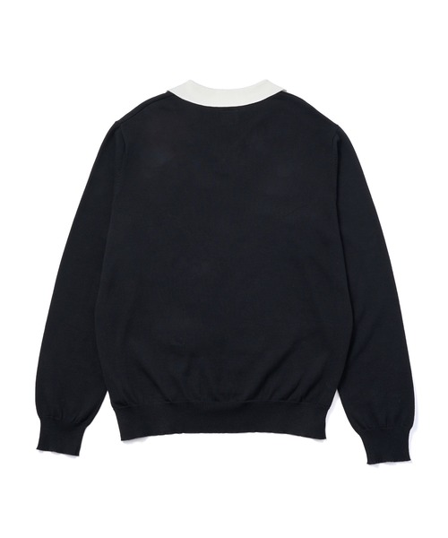 Noen(ノエン)の「ラガーニットポロ(ニット/セーター・メンズ・マルチ/ブラック・LARGE/MEDIUM)」の11枚目の写真