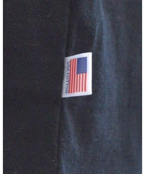 spiritoso(スピリトーゾ)の「USAコットンロングTシャツ(Tシャツ/カットソー・レディース・ブラック・FREE)」の8枚目の写真