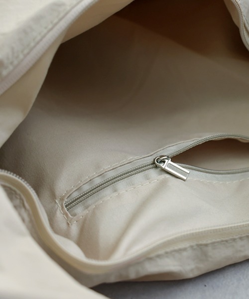 antiqua（アンティカ）の「ホーボーバッグ（トートバッグ・レディース・ブラック/アイボリー・FREE）」の4枚目の写真