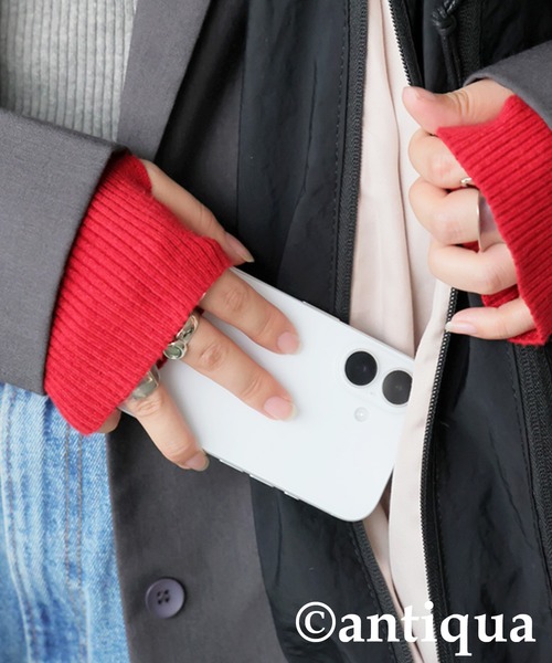 antiqua（アンティカ）の「ホーボーバッグ（トートバッグ・レディース・ブラック/アイボリー・FREE）」の12枚目の写真