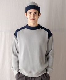 Jackman（ジャックマン）の「Waffle Midneck（ニット/セーター）」