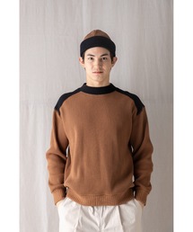 Jackman（ジャックマン）の「Waffle Midneck（ニット/セーター）」