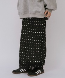 duei（デュイ）の「サテン裾レースドットスカート（スカート）」