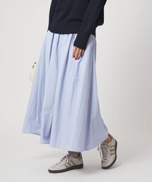 green label relaxing | タック フレア スカート 2(スカート)