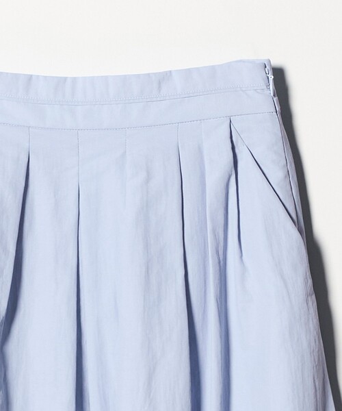 green label relaxing（グリーンレーベルリラクシング）の「タック フレア スカート 2（スカート・レディース・ブラック/ライトブルー/オフホワイト・38/36）」の12枚目の写真