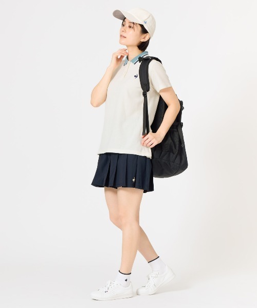 le coq sportif（ルコックスポルティフ）の「バックパック(容量：約32L)（バックパック/リュック・メンズ・エメラルド/ブラック×ホワイト/グレー/ブルー・F）」の6枚目の写真