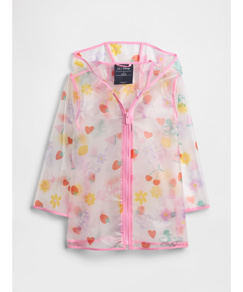 GAP(ギャップ)の「babyGap × ディズニー ミニーマウス レインジャケット(レインコート/ポンチョ・キッズ・ピンク系その他・100cm/110cm/90cm/95cm/105cm)」の1枚目の写真
