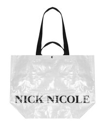 NICOLE REUSABLE TARPAULIN BAG_WHITE