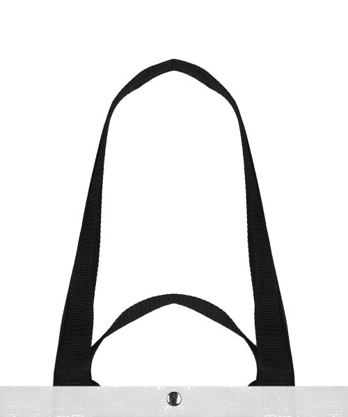 NICK&NICOLE(ニックアンドニコール)の「NICOLE REUSABLE TARPAULIN BAG_WHITE(ショルダーバッグ・レディース・その他・FREE)」の2枚目の写真