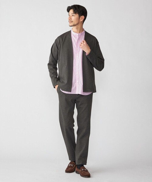 SHIPS(シップス)の「SHIPS:〈セットアップ対応〉ジャカード イージー パンツ(その他パンツ・メンズ・ダークグレー/ネイビー/グレー・SMALL/MEDIUM/LARGE/X-LARGE)」の4枚目の写真