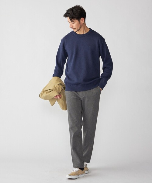 SHIPS(シップス)の「SHIPS:〈セットアップ対応〉ジャカード イージー パンツ(その他パンツ・メンズ・ダークグレー/ネイビー/グレー・SMALL/MEDIUM/LARGE/X-LARGE)」の6枚目の写真