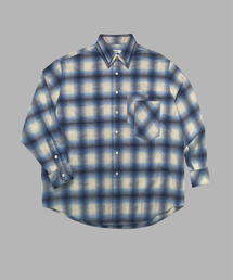 HUEY（ヒューイ）の「Double Check Shirt Blue（シャツ/ブラウス）」