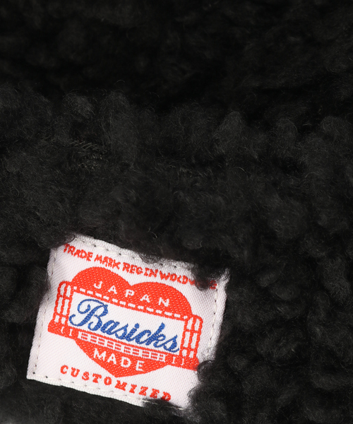 BASICKS（ベイシックス）の「BASICKS / ベイシックス BEAR BEANIE（ニットキャップ/ビーニー・メンズ・ブラウン/ブラック/ベージュ・SMALL）」の5枚目の写真