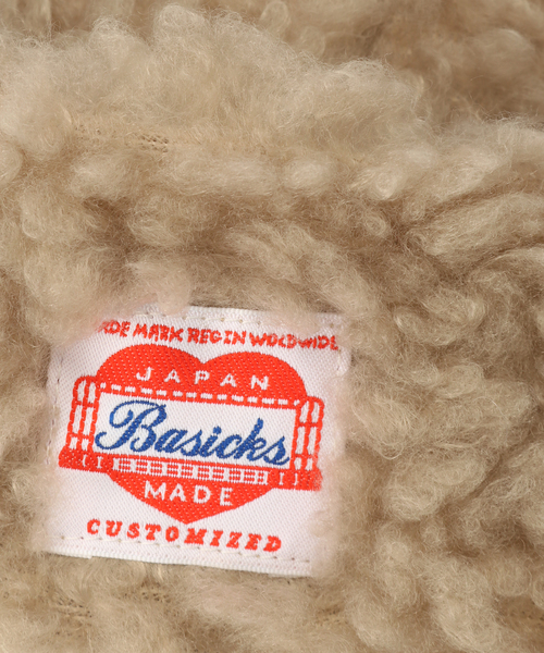 BASICKS（ベイシックス）の「BASICKS / ベイシックス BEAR BEANIE（ニットキャップ/ビーニー・メンズ・ブラウン/ブラック/ベージュ・SMALL）」の7枚目の写真