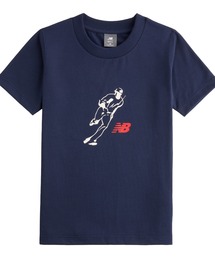 New Balance（ニューバランス）の「大谷翔平キッズオールウェイズオンロゴ半袖Tシャツ（Tシャツ/カットソー）」