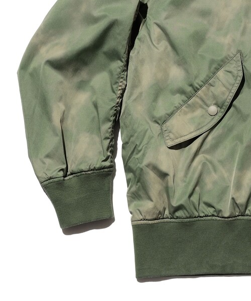 BEAMS PLUS(ビームスプラス)の「MIL Flight Jacket NYCO Twill Pigment Print(ブルゾン・メンズ・ネイビー/グリーン系その他4・MEDIUM/LARGE/SMALL)」の11枚目の写真
