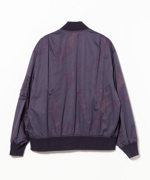 BEAMS PLUS(ビームスプラス)の「MIL Flight Jacket NYCO Twill Pigment Print(ブルゾン・メンズ・ネイビー/グリーン系その他4・MEDIUM/LARGE/SMALL)」の5枚目の写真