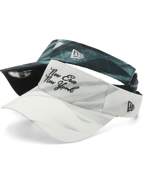 NEW ERA（ニューエラ）の「ニューエラ ゴルフ サンバイザー（サンバイザー・メンズ・ブラック/ホワイト・FREE）」の2枚目の写真