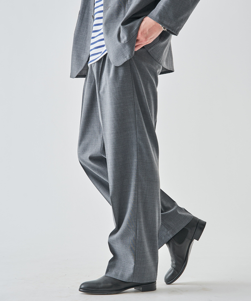 EDIFICE（エディフィス）の「Washable トロピカル イージーパンツ【セットアップ着用可】（スラックス・メンズ・カーキ/グレー・SMALL/MEDIUM/LARGE）」の6枚目の写真