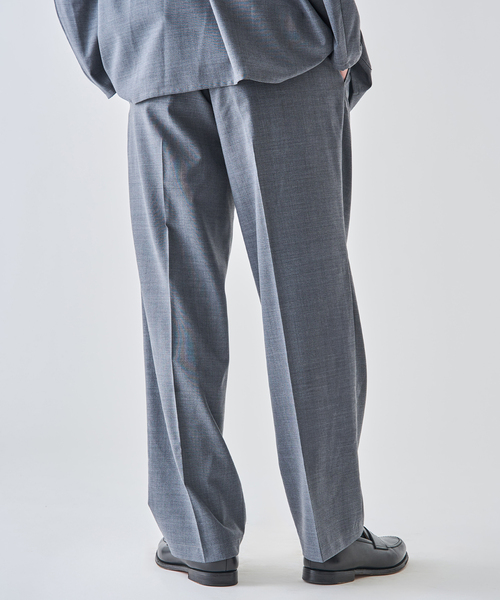 EDIFICE（エディフィス）の「Washable トロピカル イージーパンツ【セットアップ着用可】（スラックス・メンズ・カーキ/グレー・SMALL/MEDIUM/LARGE）」の12枚目の写真