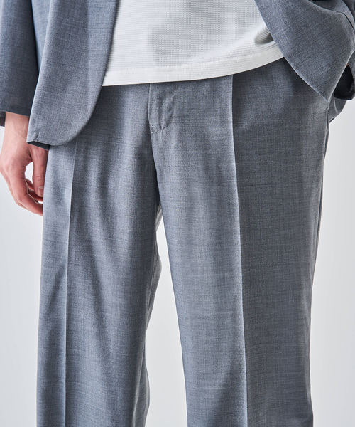 EDIFICE（エディフィス）の「Washable トロピカル イージーパンツ【セットアップ着用可】（スラックス・メンズ・カーキ/グレー・SMALL/MEDIUM/LARGE）」の13枚目の写真