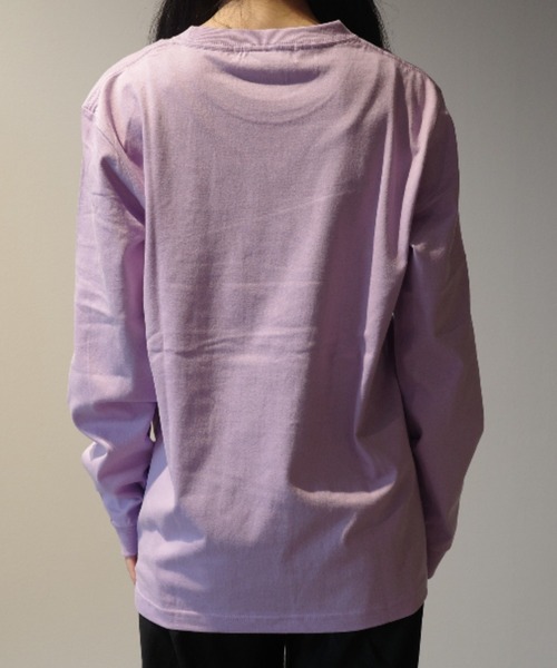 TOGA TOO(トーガトゥ)の「TOGA TOO Embroidery L/S(Tシャツ/カットソー・レディース・ライトパープル/ダークグレー・MEDIUM/SMALL/LARGE)」の5枚目の写真