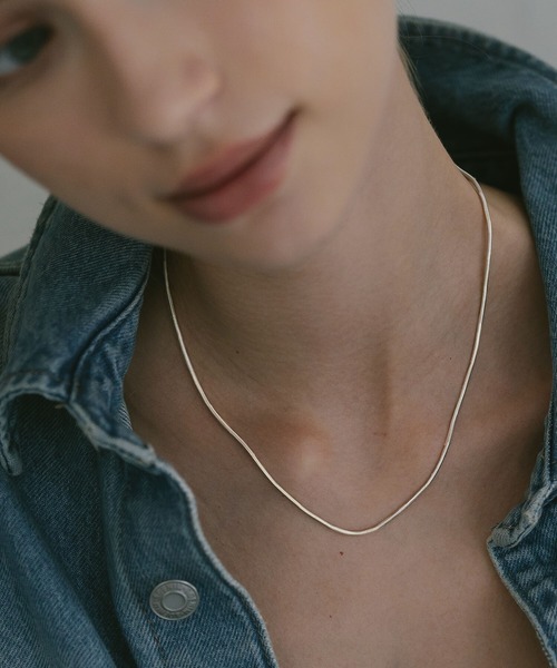 Ops.（オプス）の「ネックレス レディース チェーン シルバー925 金属アレルギー　【VENEC-NK ベネック】（ネックレス・レディース・シルバー・ONE SIZE）」の7枚目の写真