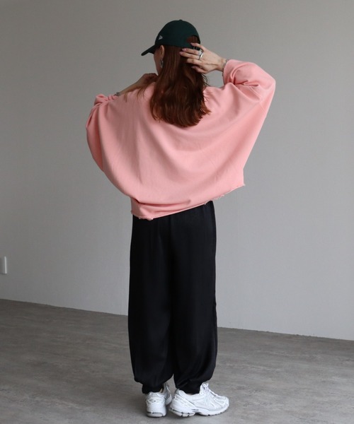 zena(ジェナ)の「ヴィンテージサテンデザインパンツ(その他パンツ・レディース・ミント/ブラック/ブラウン・M)」の11枚目の写真