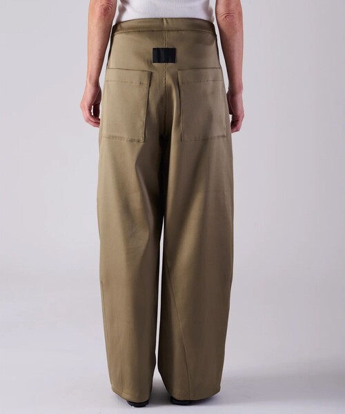 COGTHEBIGSMOKE(コグザビッグスモーク)の「【COGTHEBIGSMOKE/コグザビッグスモーク】MERCY BARREL TROUSERS/ワイドバレルレッグトラウザーズ/ワイドパンツ(その他パンツ・レディース・ネイビー・1)」の11枚目の写真