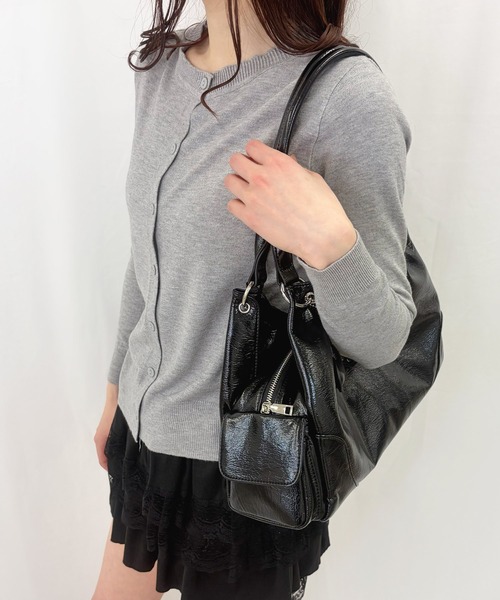 frunco(フランコ)の「【ZOZOTOWN限定】ノーカラーカーディガン(カーディガン/ボレロ・レディース・ブルー/グレー/アイボリー/ブラック/ベージュ/グリーン・FREE)」の19枚目の写真