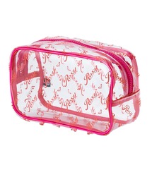 ROXY（ロキシー）の「ROXY ウィメンズ SUNSAND POUCH その他アクセサリー 【2026年春夏モデル】/ロキシー総柄ロゴクリアポーチ（ポーチ）」