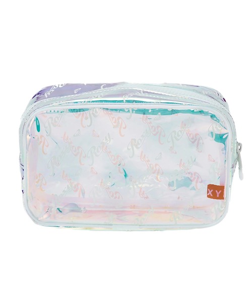ROXY(ロキシー)の「ROXY ウィメンズ SUNSAND POUCH その他アクセサリー 【2026年春夏モデル】/ロキシー総柄ロゴクリアポーチ(ポーチ・レディース・ブラック/ピンク/マルチ・FREE)」の15枚目の写真