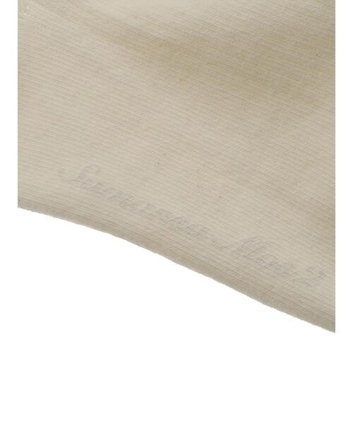 Samansa Mos2（サマンサ モスモス）の「配色メローソックス（ソックス/靴下・レディース・オフホワイト/キナリ/ベージュ・F）」の8枚目の写真